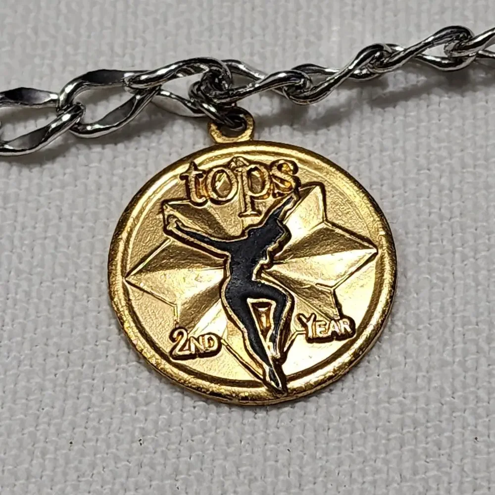 Tops Club silver tone